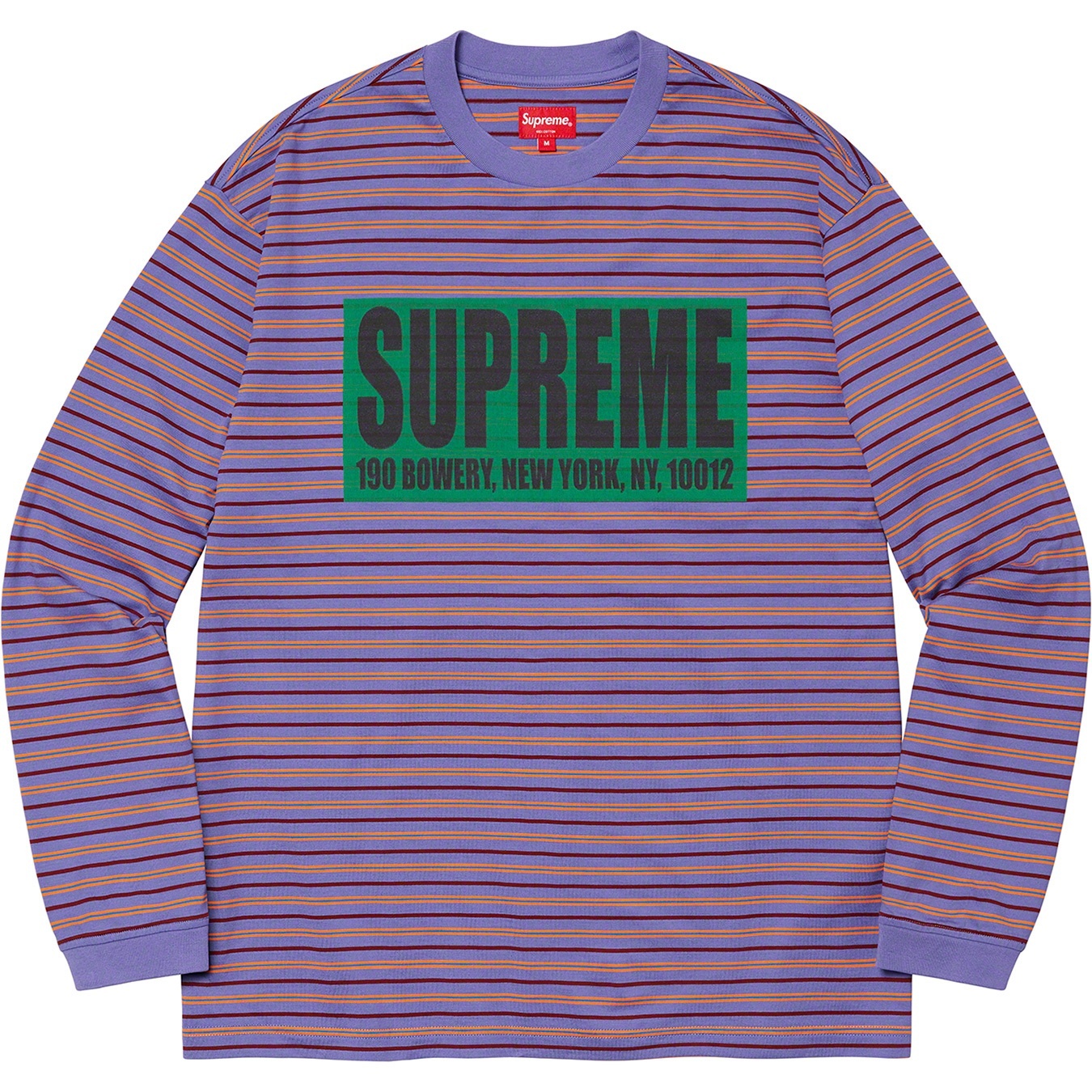 Thin Stripe L/S Top view 3
